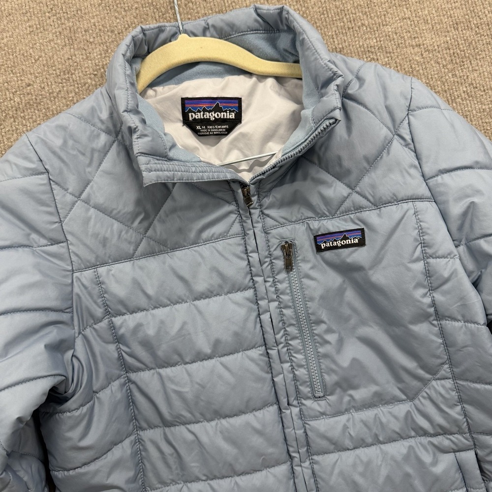 Patagonia Radalie Parka Quilted Puffer Coat Jacket Small Girls XL 14